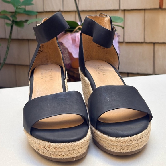 NATURALIZER SOUL BLACK ANKLE WRAP SANDALS WOMENS SIZE 8.5 BRAND NEW SEE PICS - Picture 7 of 11